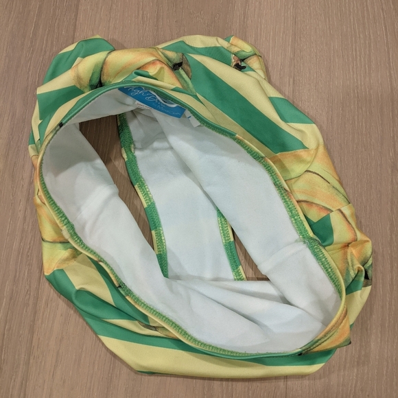 Mod Cloth banana print high rise bikini bottom - Picture 3 of 7